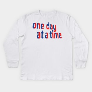 One Day at a Time- Cuba Intro Logo Kids Long Sleeve T-Shirt